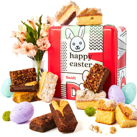Easter Assorted Brownie & Crumb Cake Tin