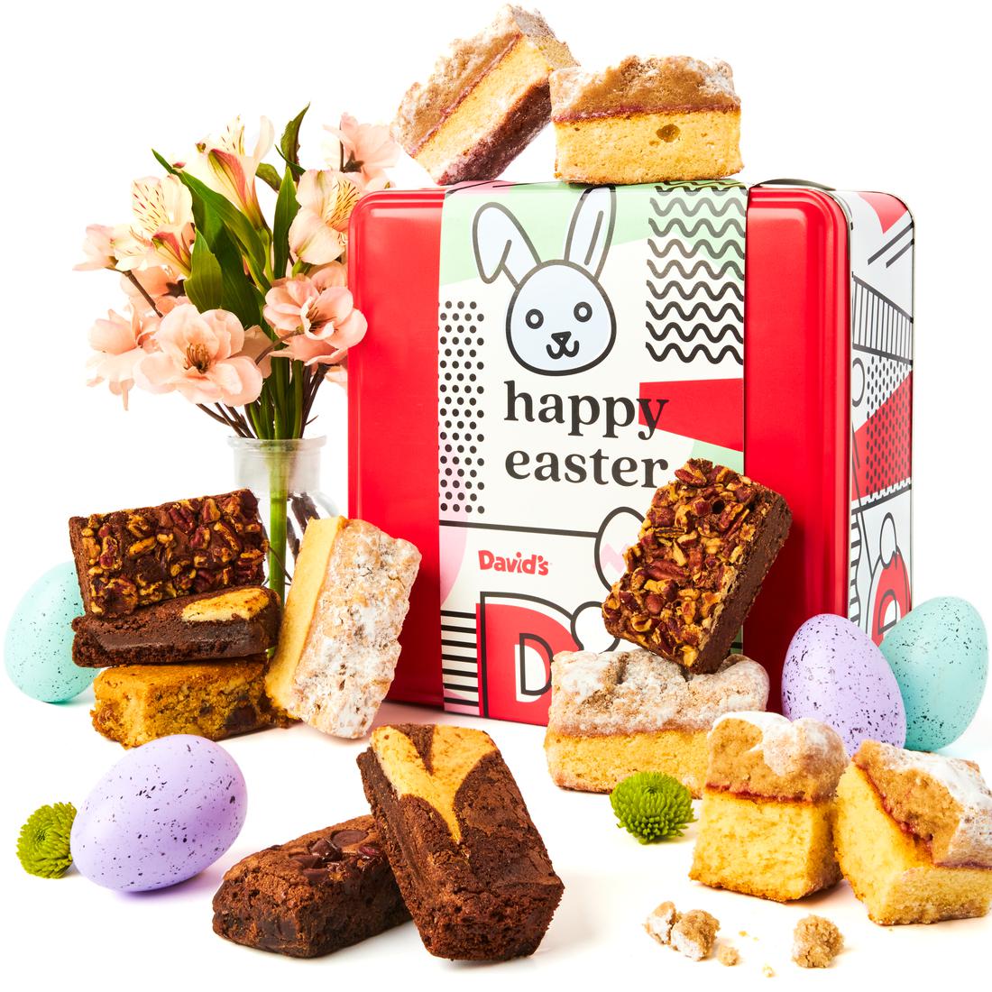Easter Assorted Brownie & Crumb Cake Tin