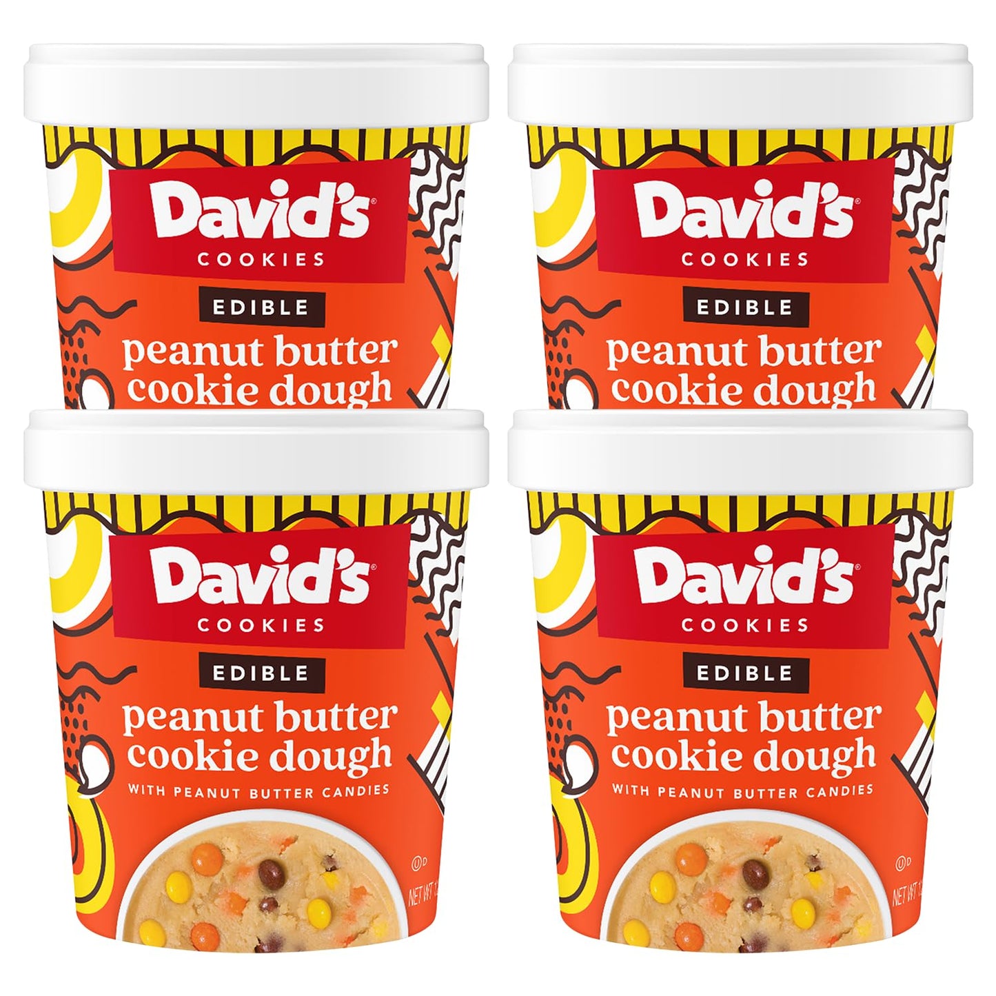 Edible Cookie Dough Tubs