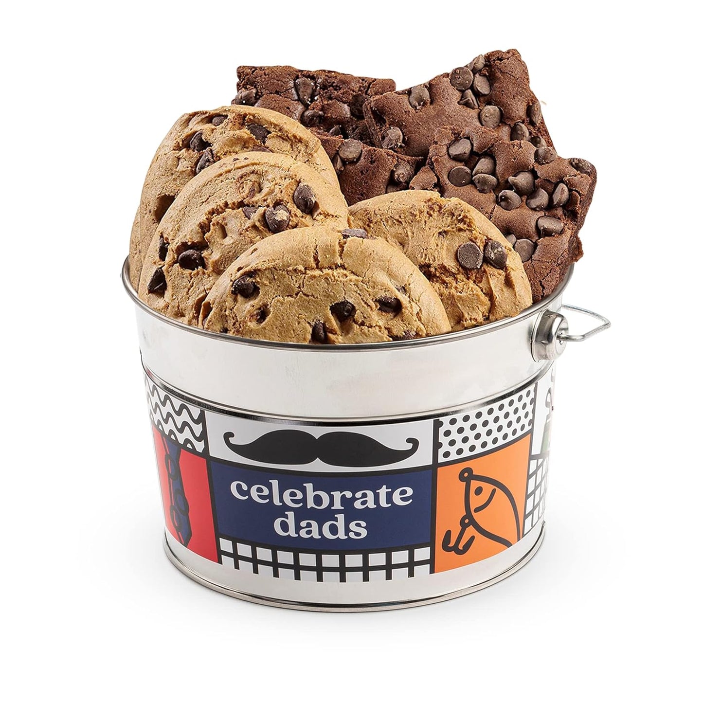 Gluten Free - Dairy Free Cookie and Brownie Father's Day Bucket