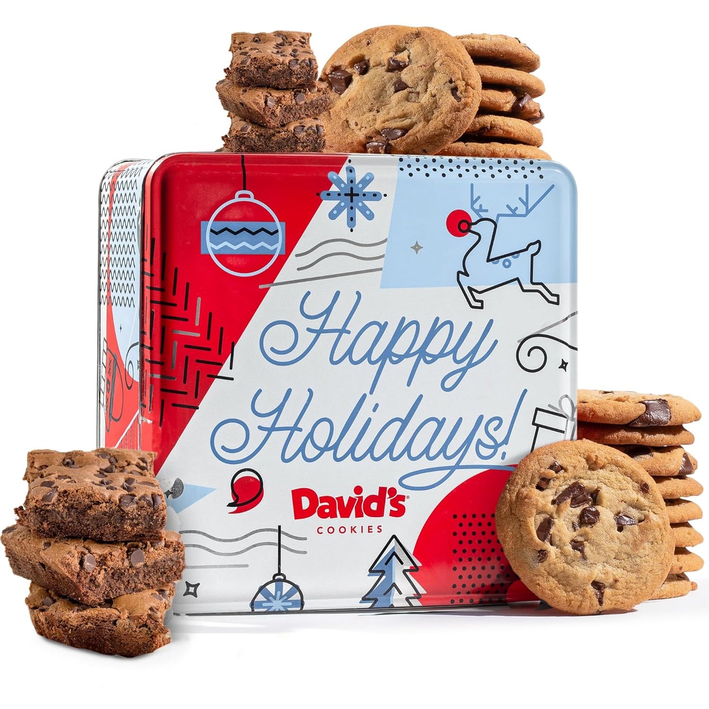 Winter Wonderland Gluten Free Cookie & Brownie Tin