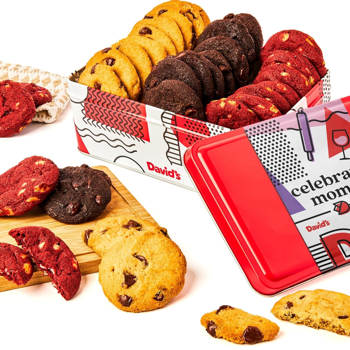 Mother's Day Mini Bites Sampler Tin (28 cookies)