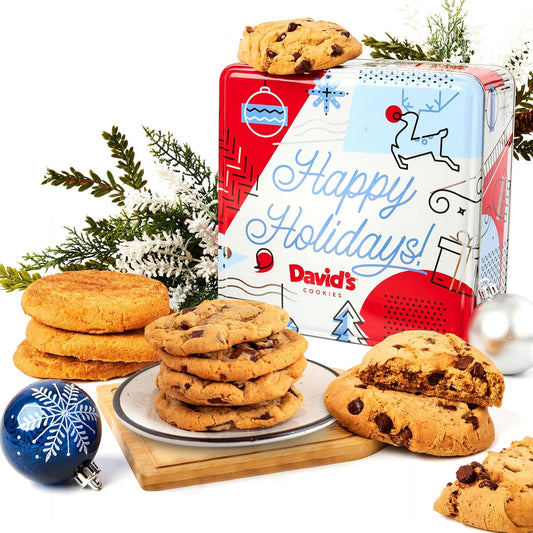 Gluten Free Winter Wonderland Snickerdoodle & Chocolate Chip Cookies