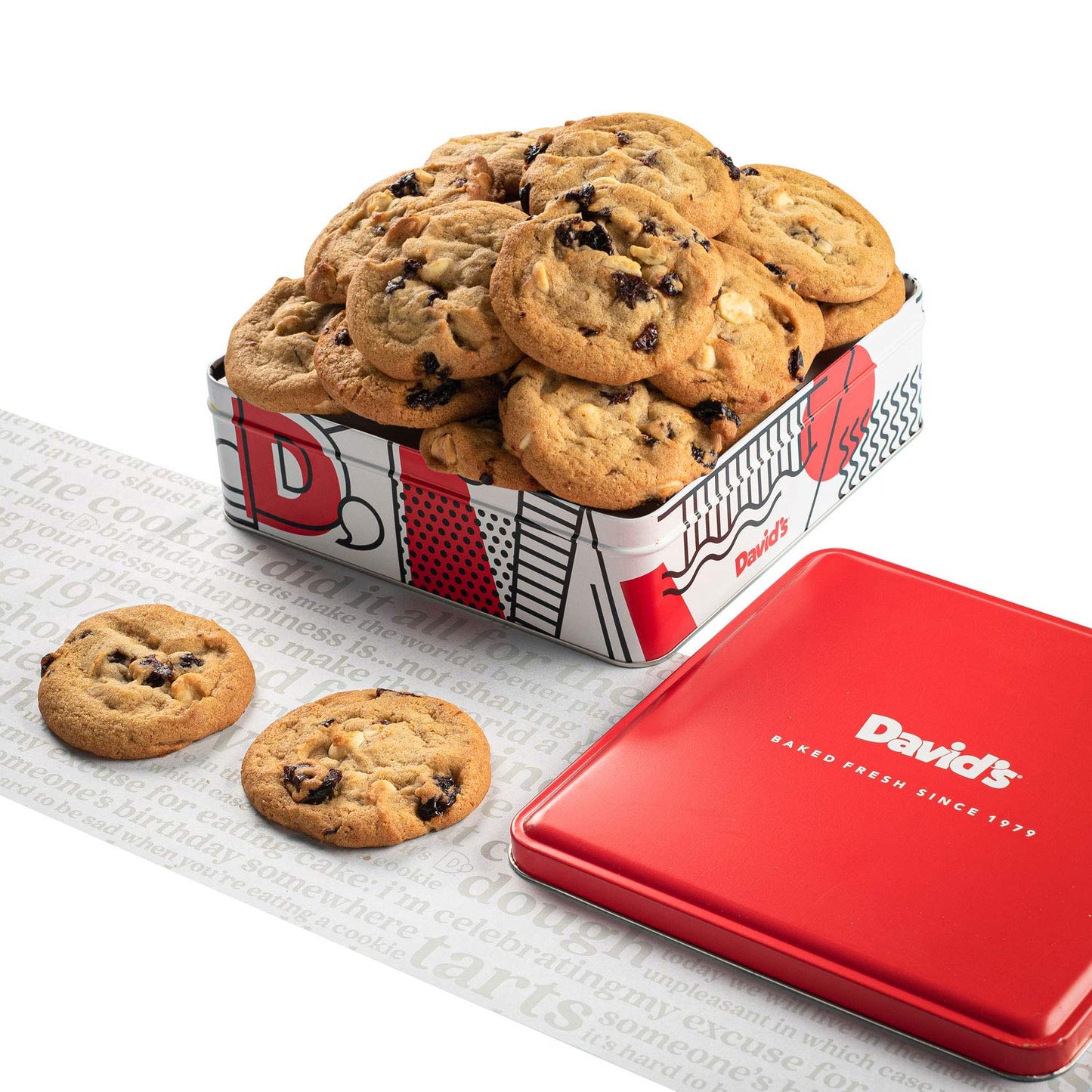 Fresh Baked Cherry White Chip Cookies