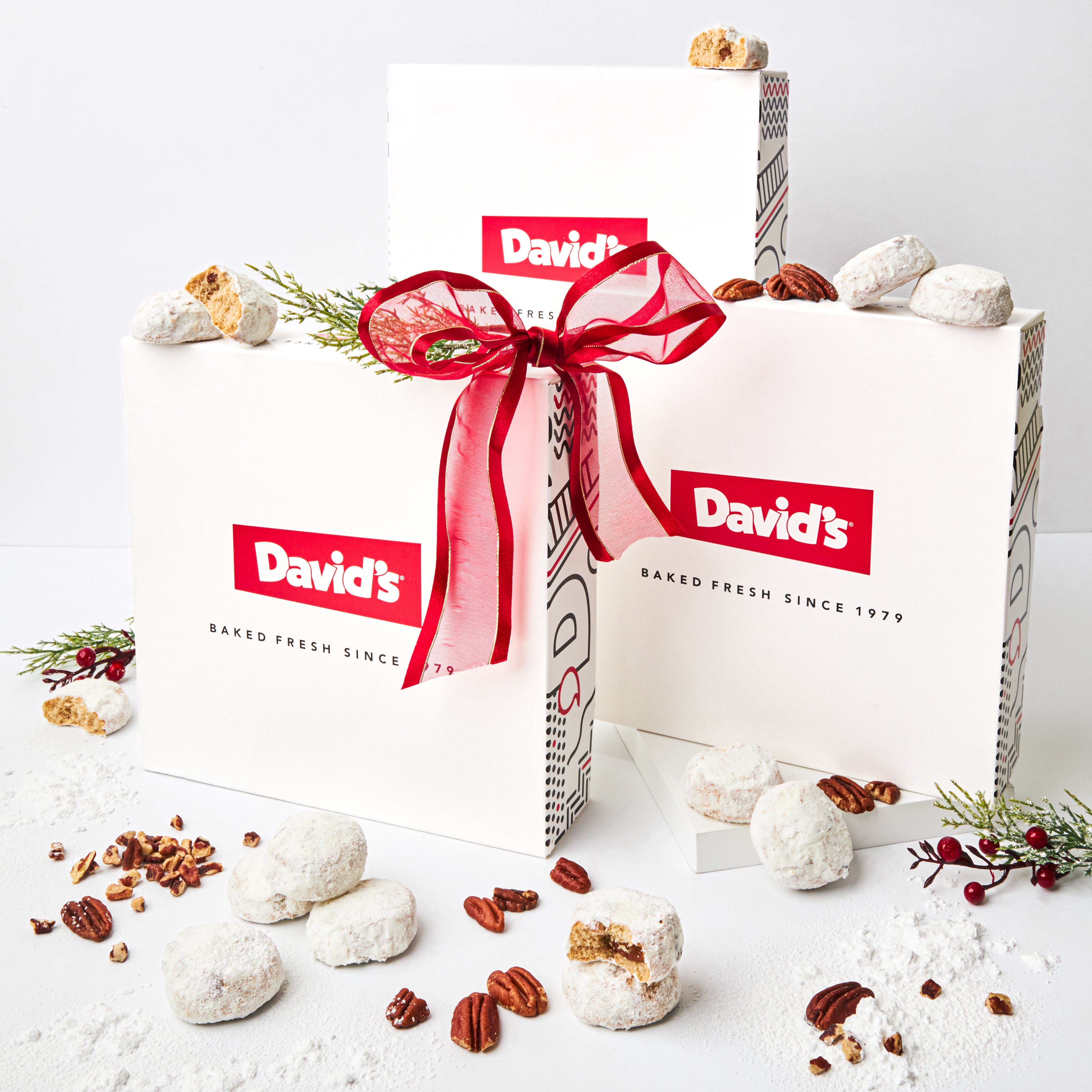 Butter Pecan Meltaways - 3 Pack Dessert Boxes – David's Cookies