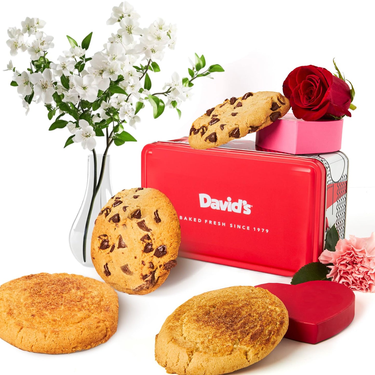 Gluten Free Chocolate Chip & Snickerdoodle Cookie Sampler Tin