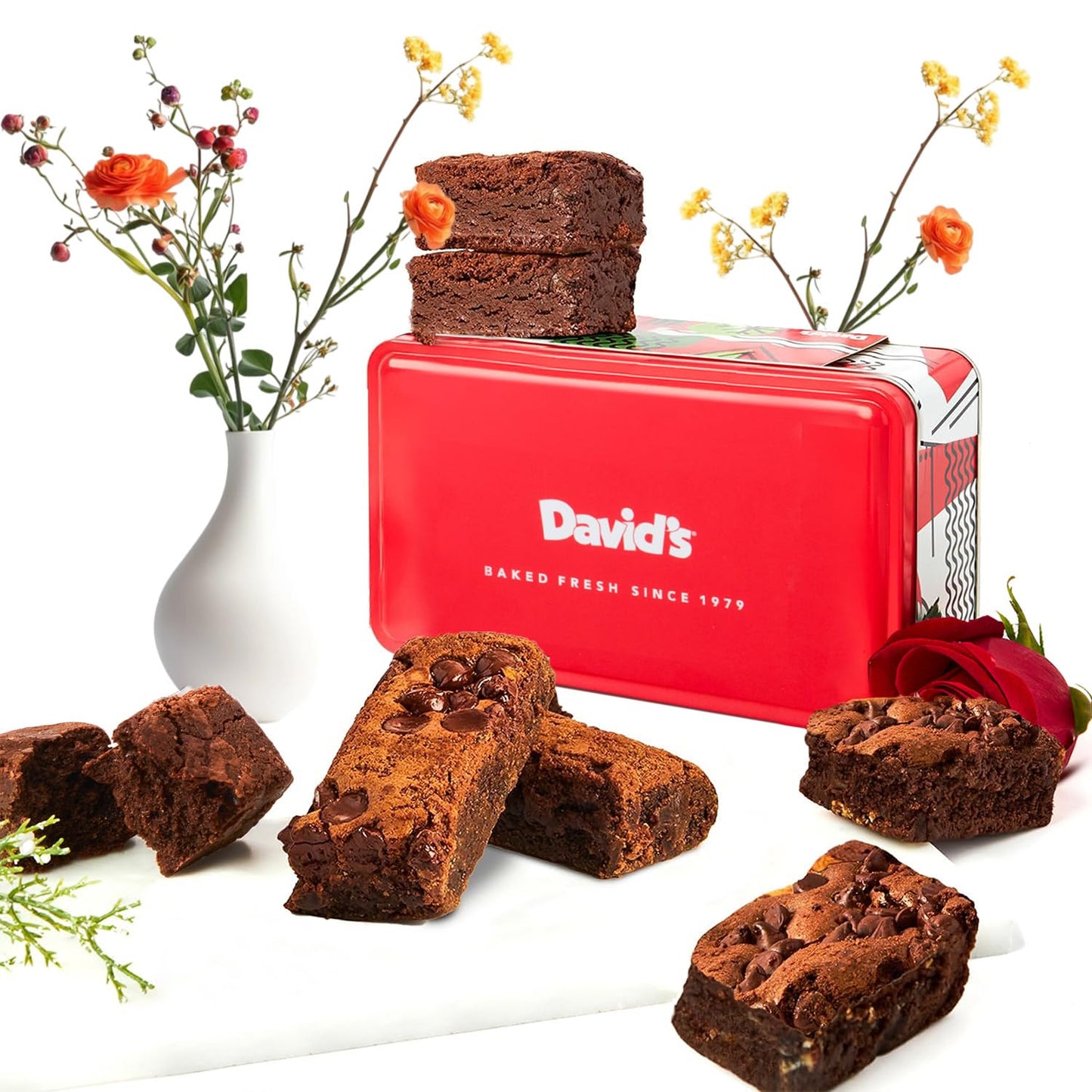 Chocolate Chip Brownie Sampler Tin