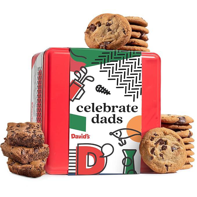 Father's Day Gluten Free Cookie & Brownie Tin