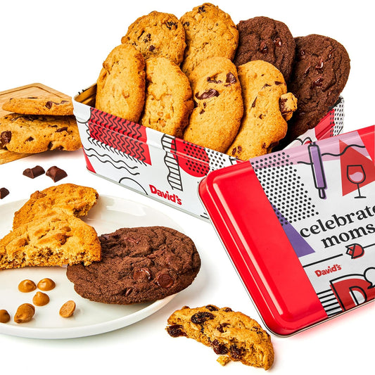 Mother's Day Fresh Baked Assorted Cookies Sampler Tin