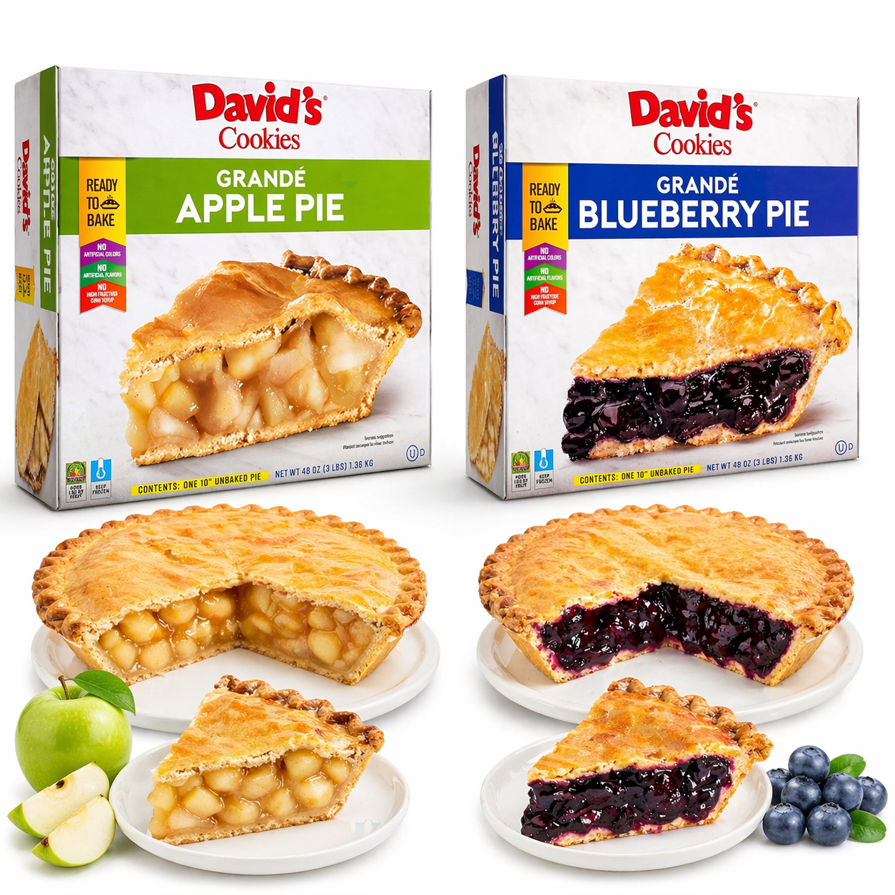 Grandé Ready to Bake Fruit Pies