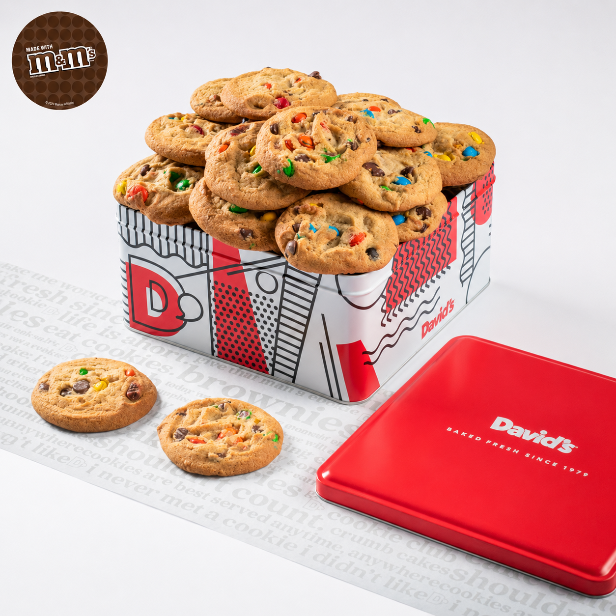 Fresh Baked Candy Cookies