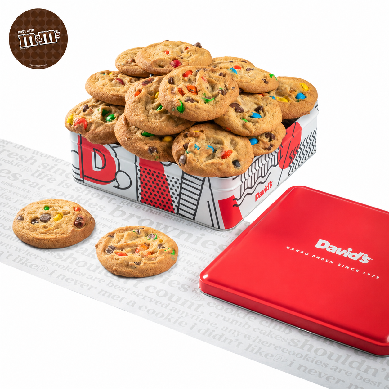 Fresh Baked Candy Cookies