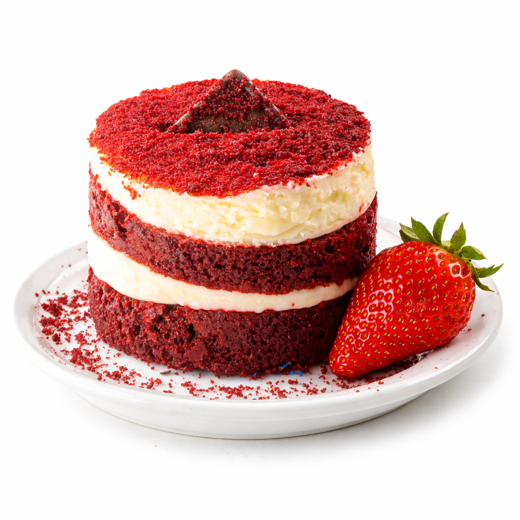 6 Piece Red Velvet Individual Dessert Cakes