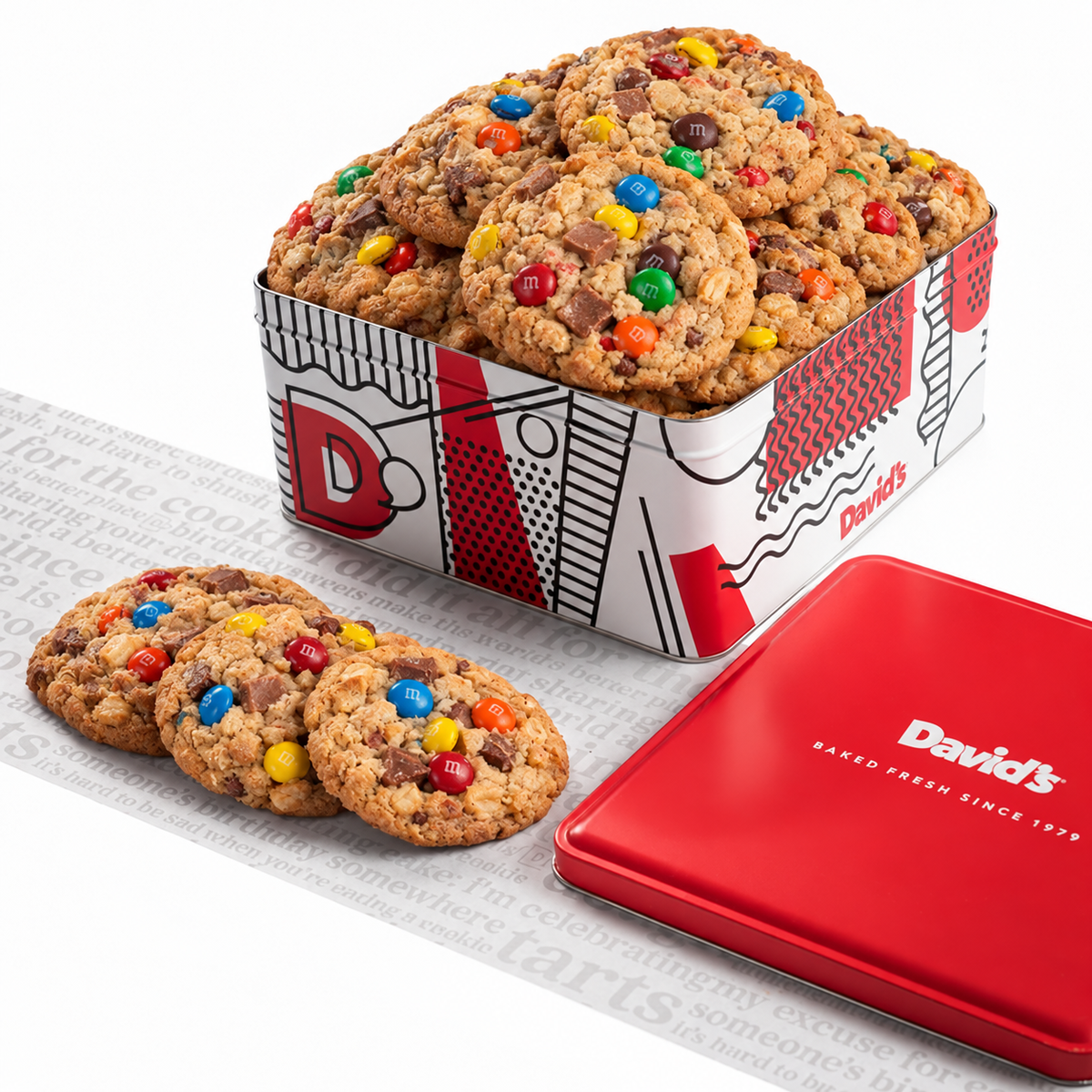 Fresh Baked Monster Cookies