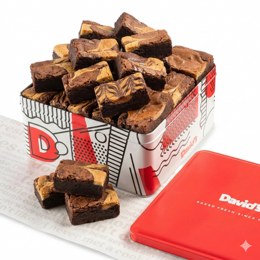 Cheesecake Brownies 2LB Tin