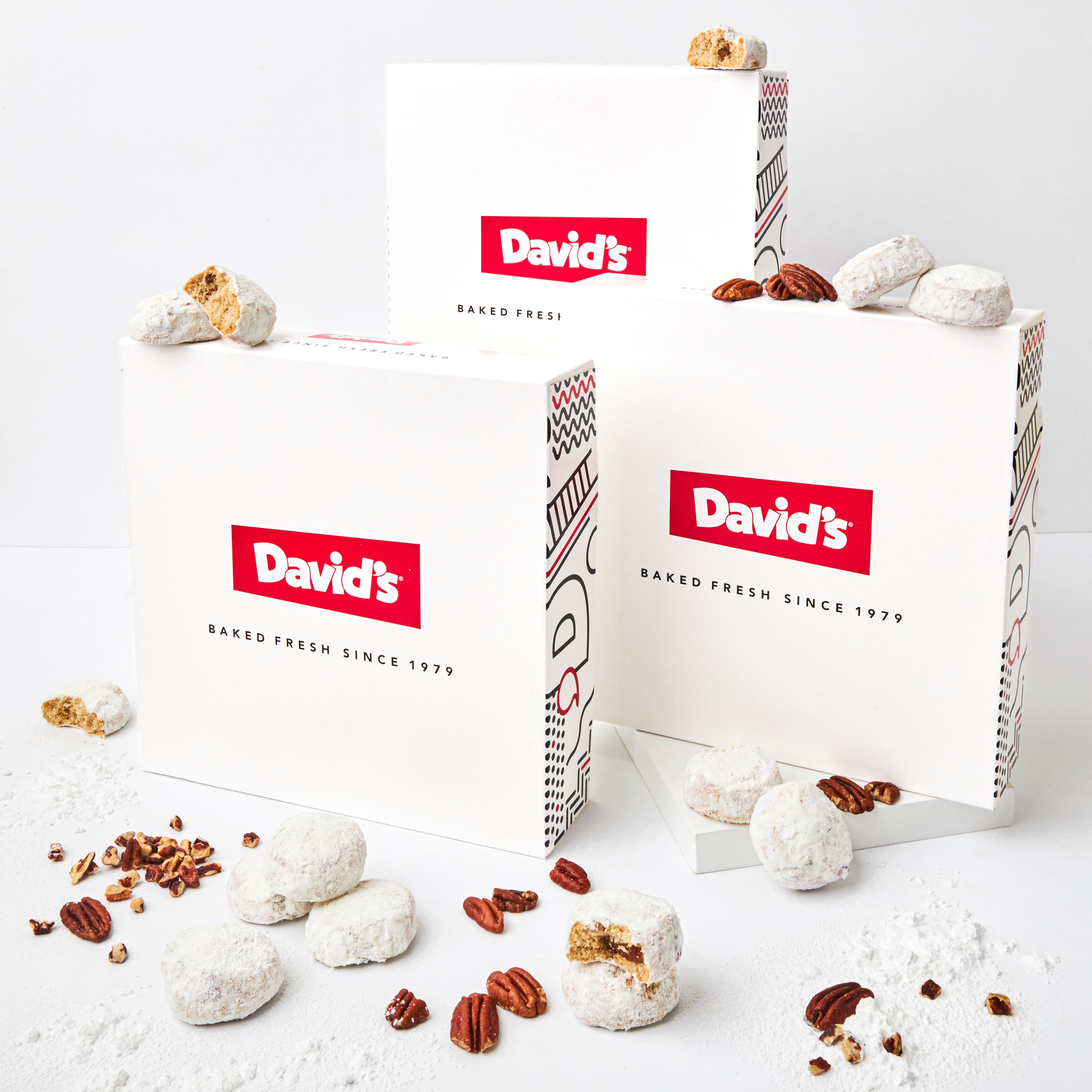 Butter Pecan Meltaways - 3 Pack Dessert Boxes – David's Cookies