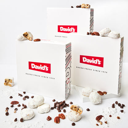 Chocolate Chip Pecan Meltaways - 3 Pack Dessert Boxes