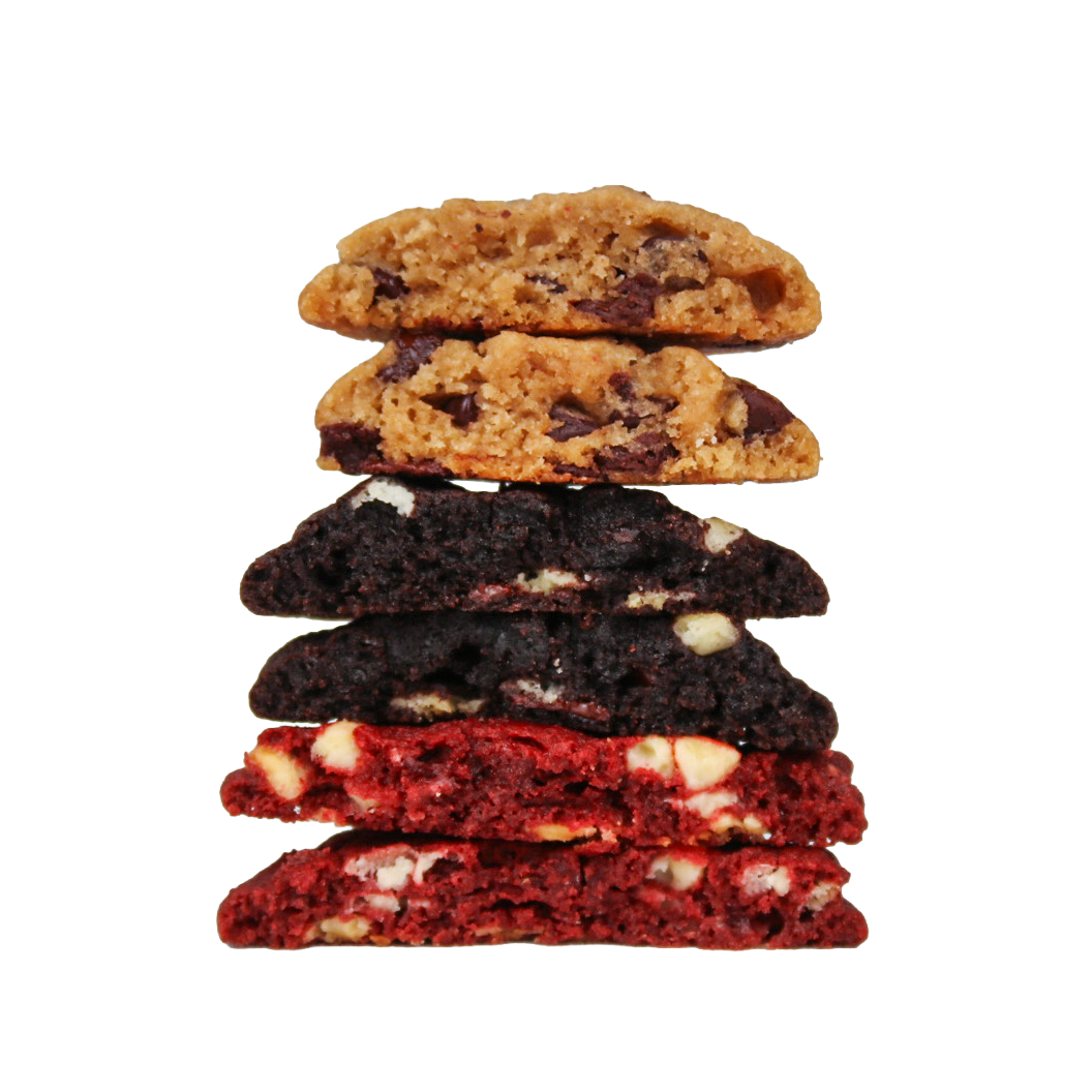 Fresh Baked Mini Cookies Tin - 54 Cookies