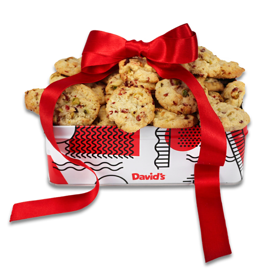 Cranberry Pistachio Biscuits 16oz tin