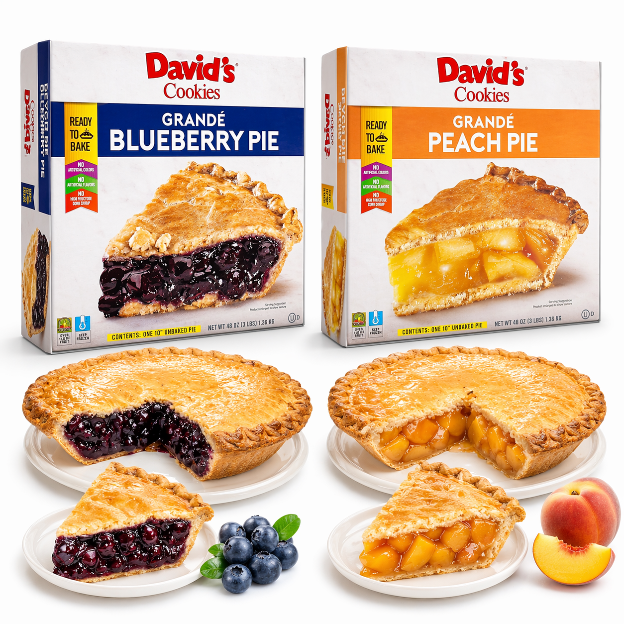 Grandé Ready to Bake Fruit Pies