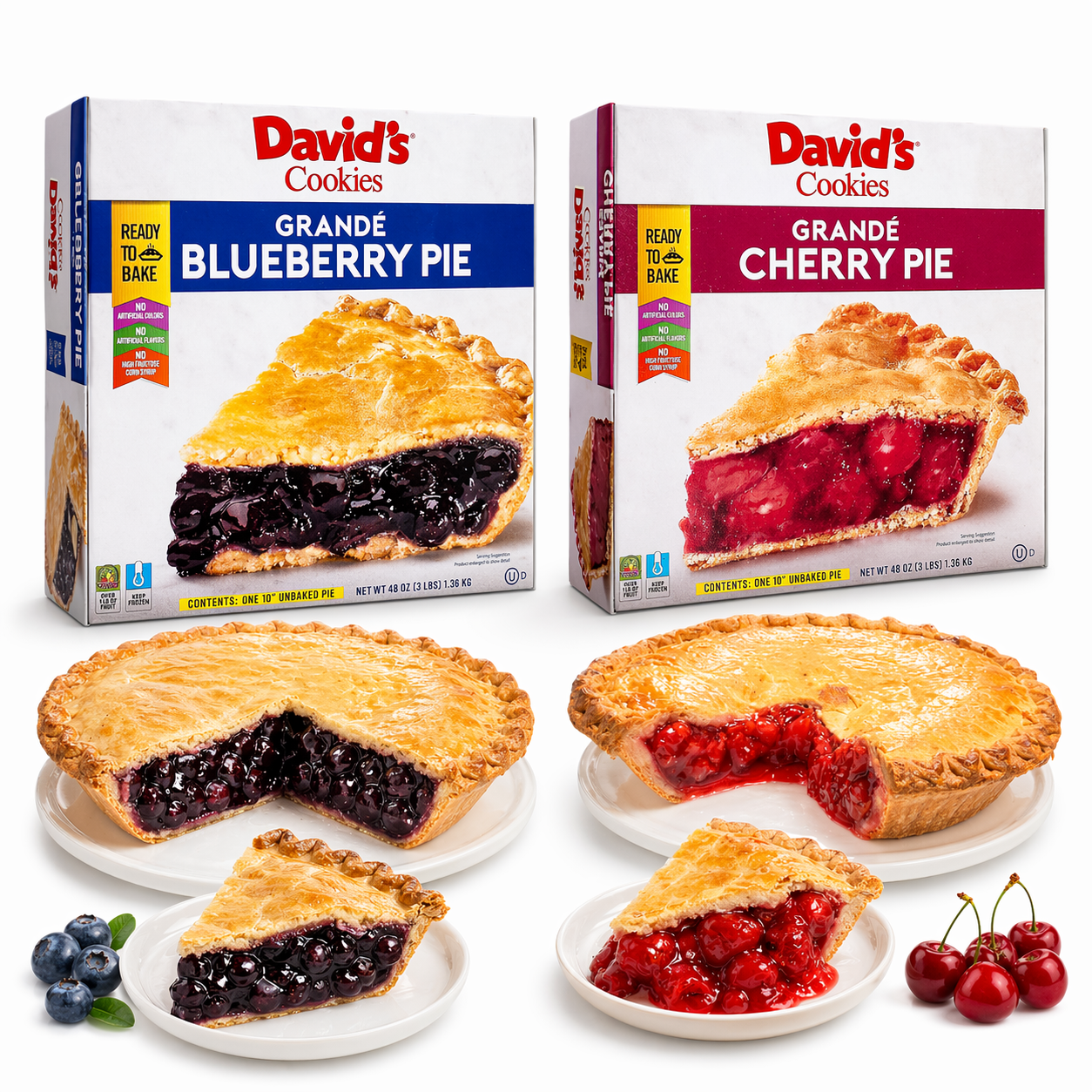 Grandé Ready to Bake Fruit Pies