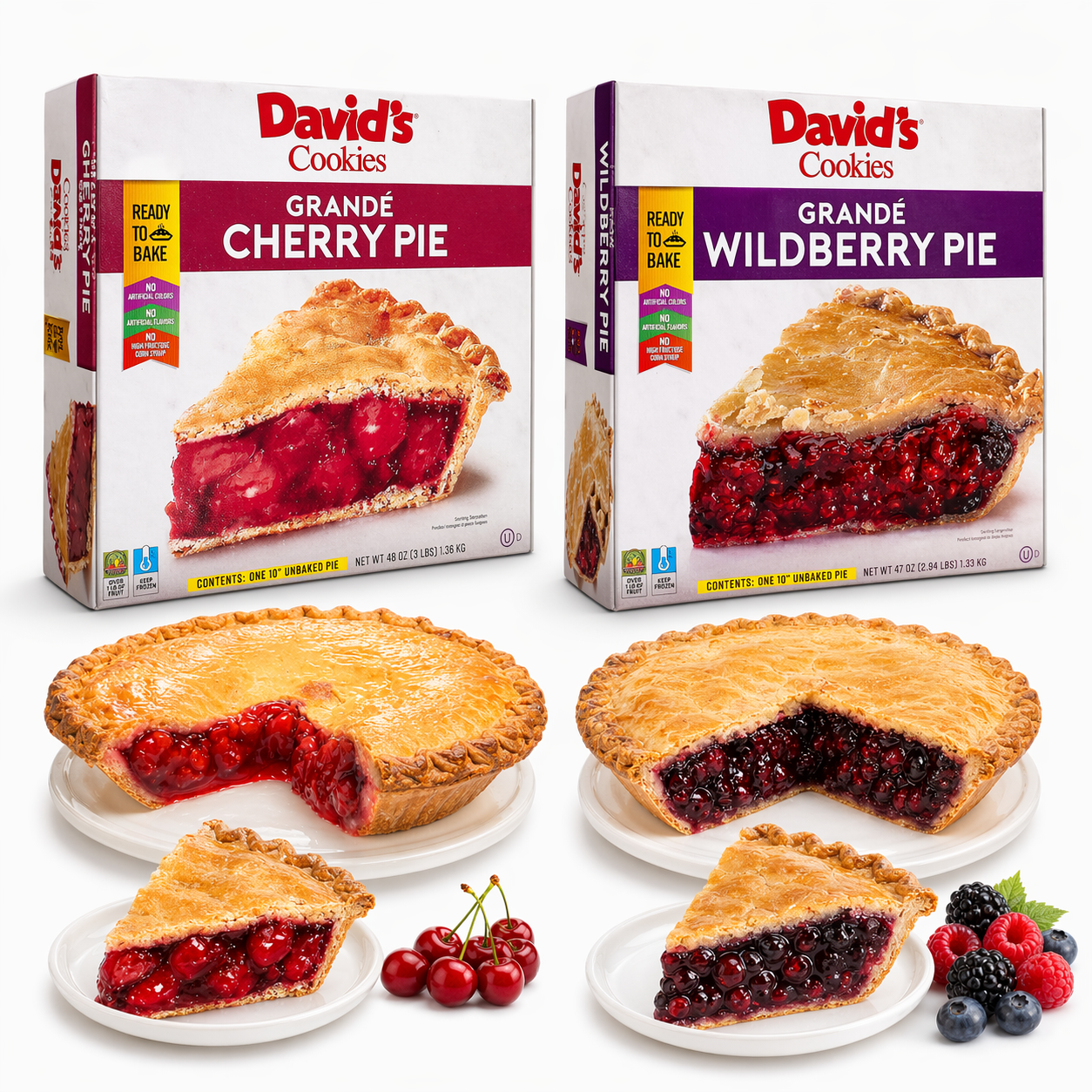 Grandé Ready to Bake Fruit Pies