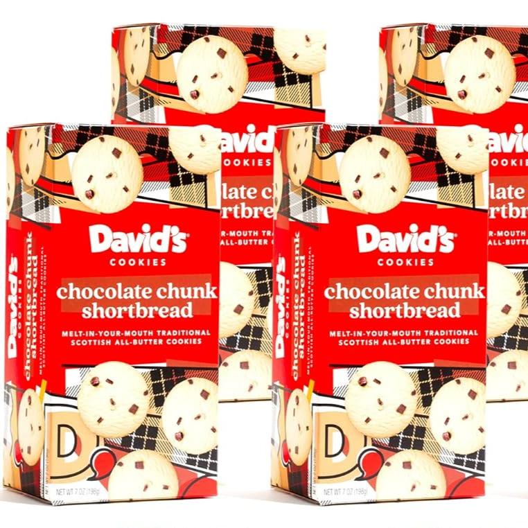 Chocolate Chunk Shortbread - 18 Pack