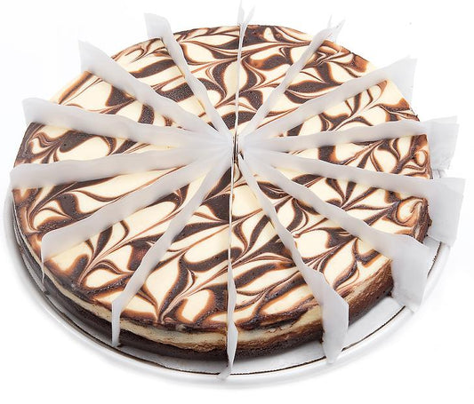 No Sugar Added Marble Truffle Cake - 10"