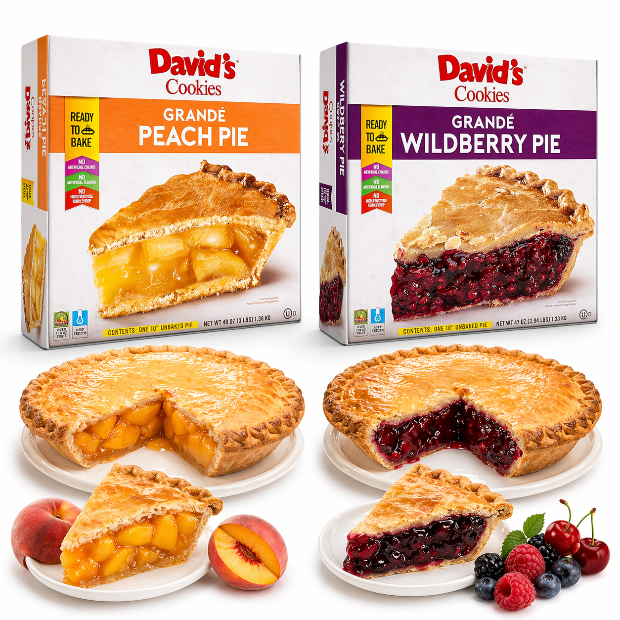 Grandé Ready to Bake Fruit Pies
