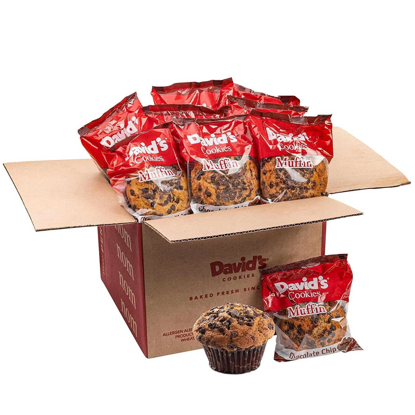 Chocolate Chip Muffins 12 Pack - individually wrapped