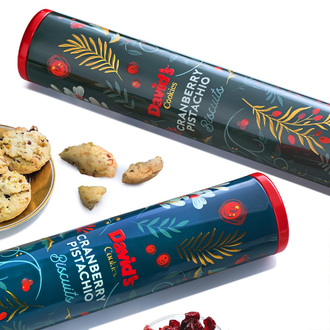 Cranberry Pistachio Biscuits (2Pack) David's Cookies